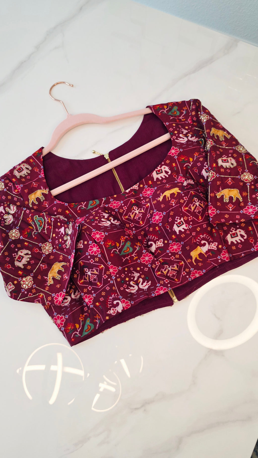 Patola Maggam Arbeitsblusen