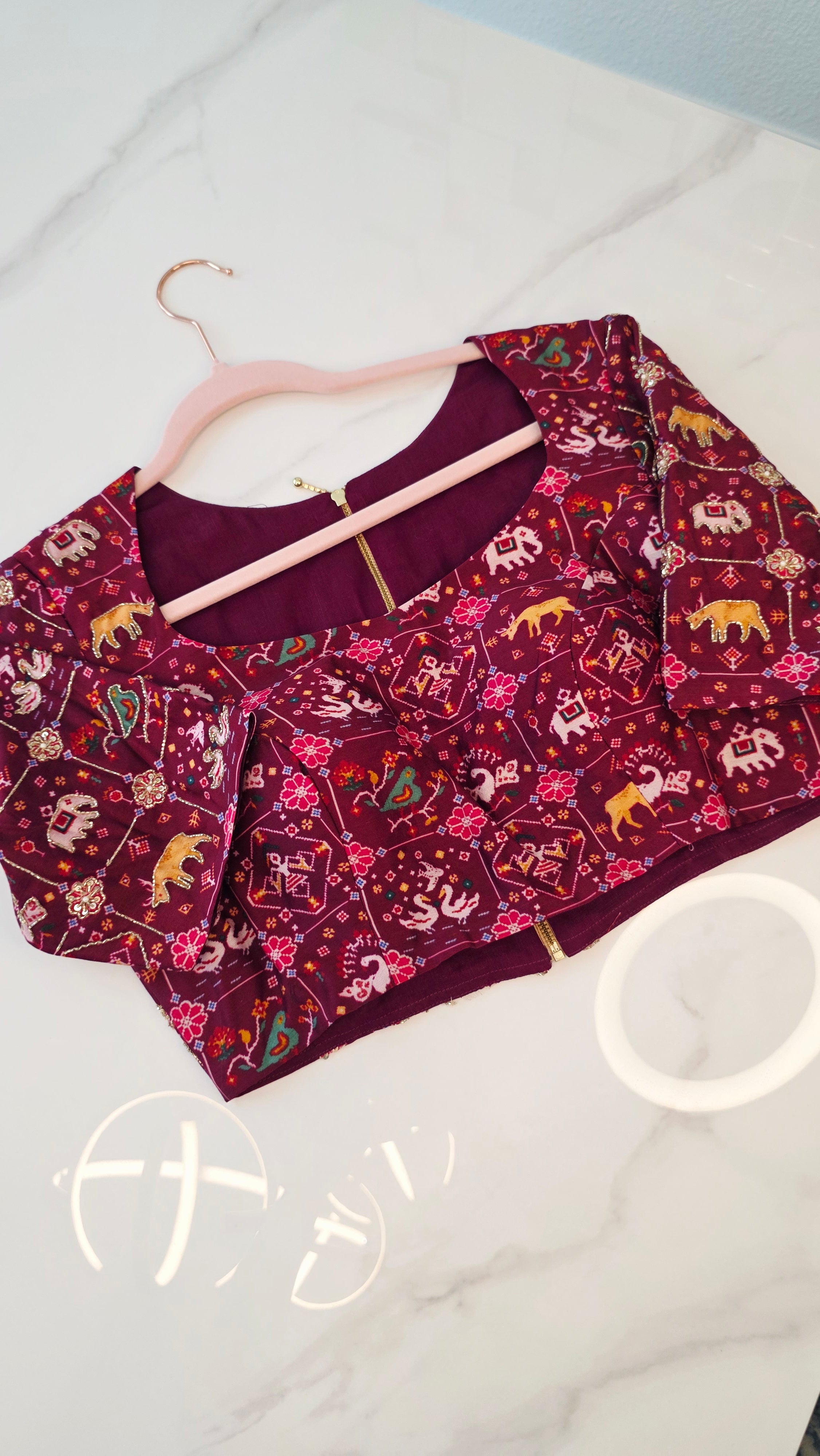 Patola Maggam Arbeitsblusen