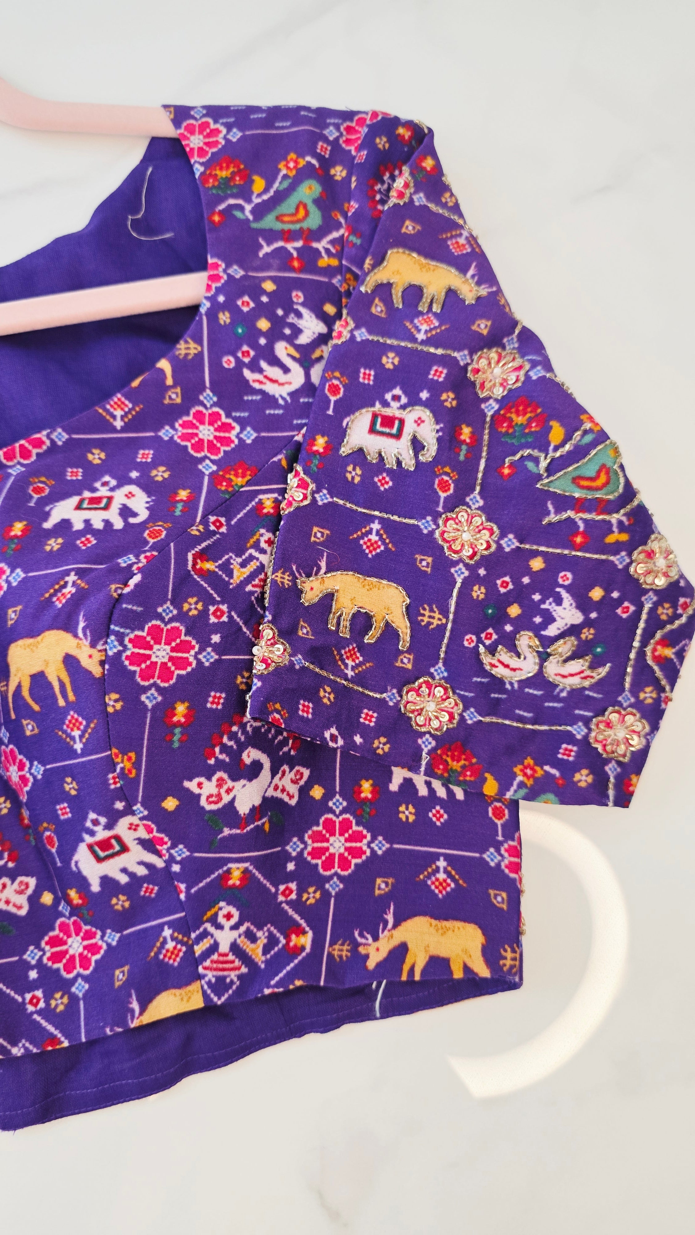 Patola Maggam Arbeitsblusen