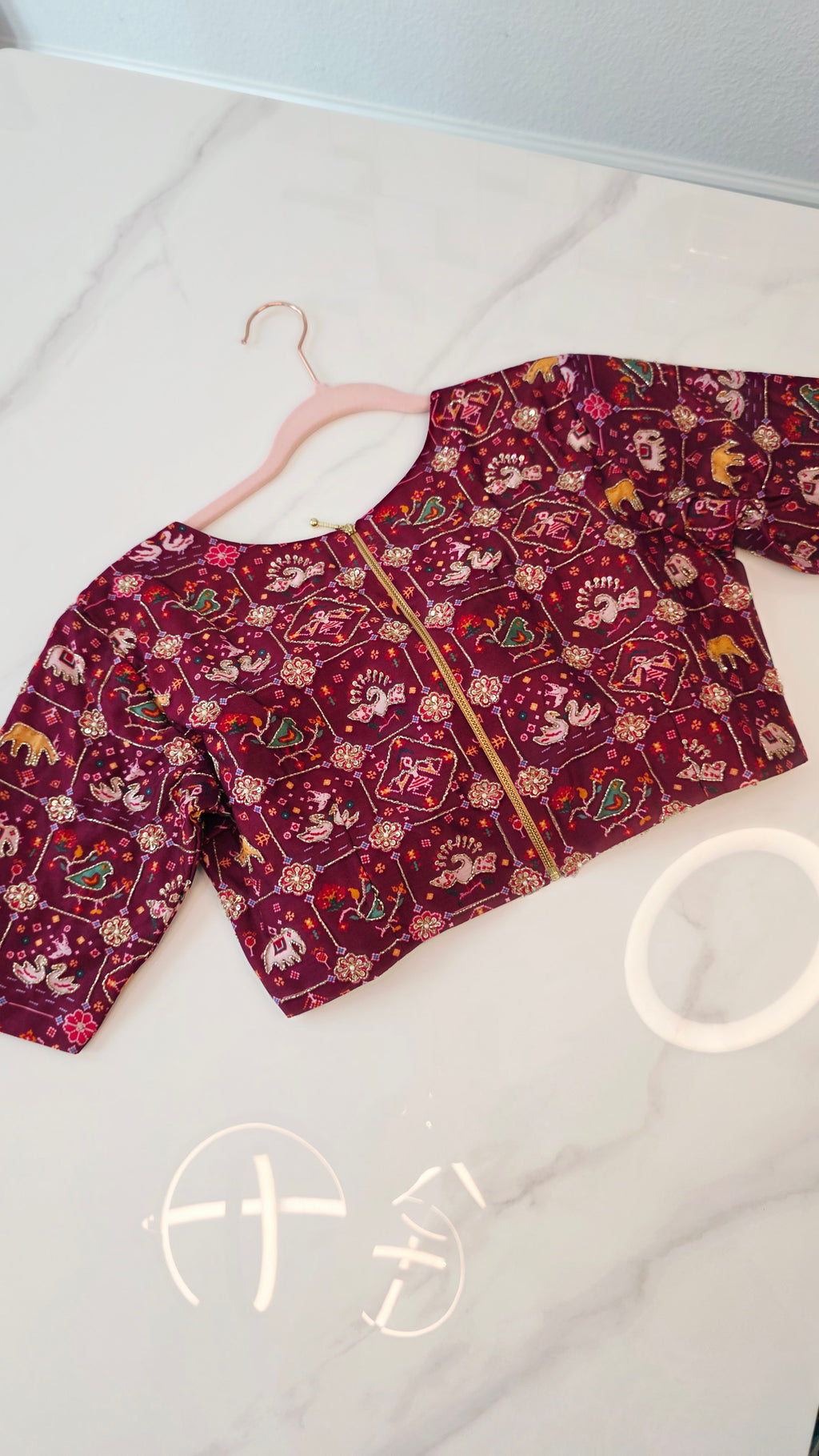 Patola Maggam Arbeitsblusen