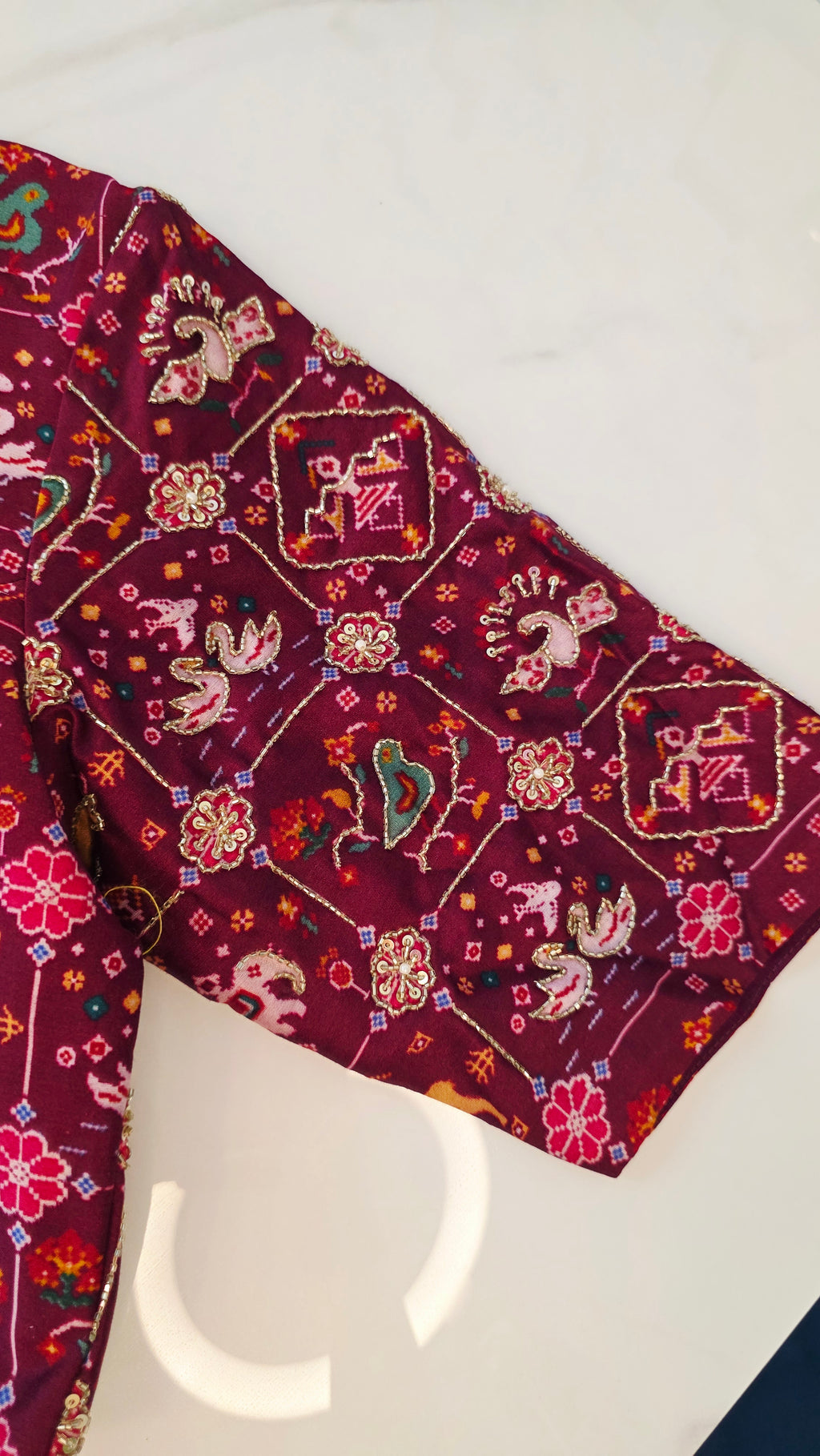 Patola Maggam Arbeitsblusen