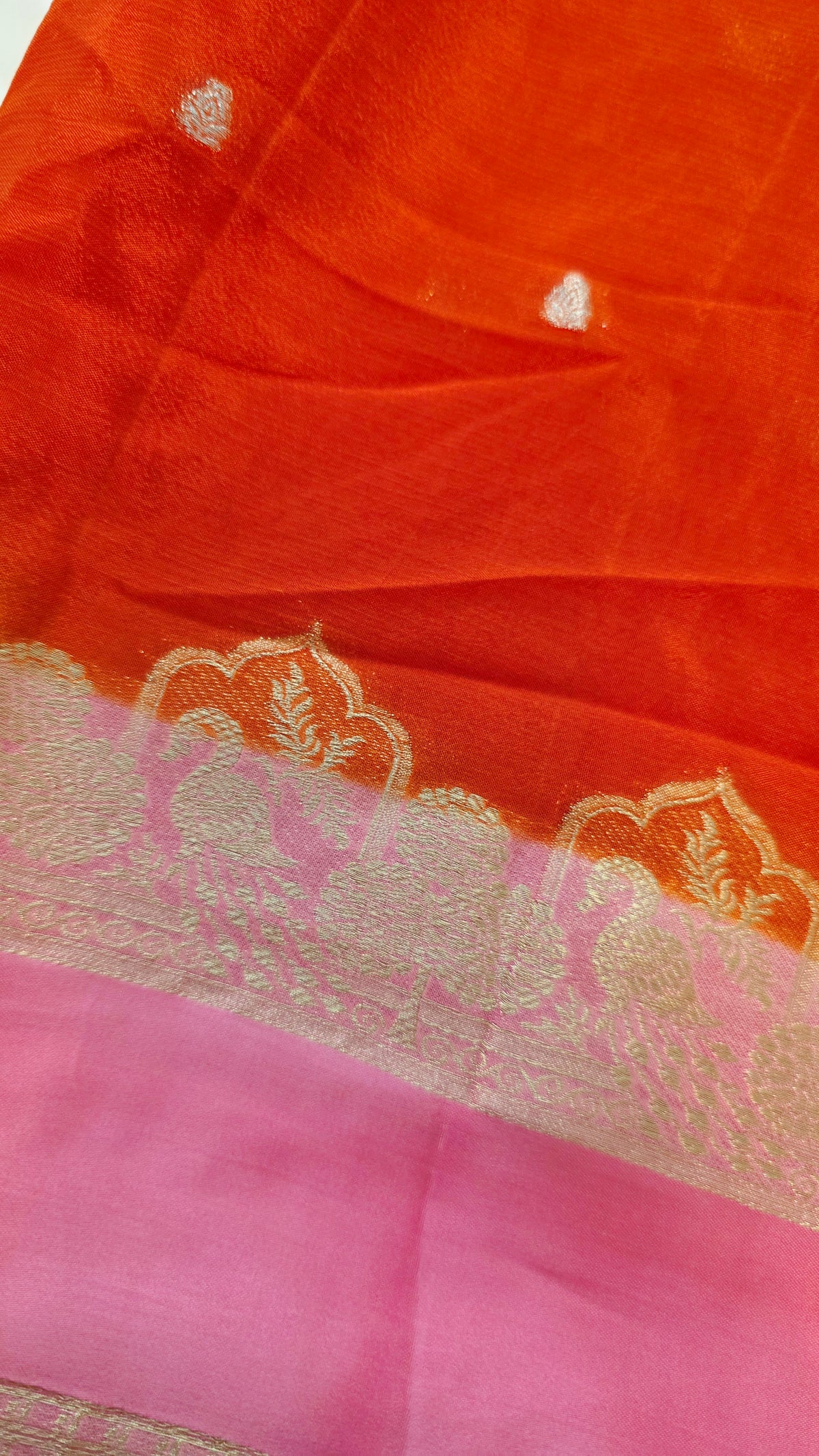 Womens Mysore Silk Saree with Designer Blouse