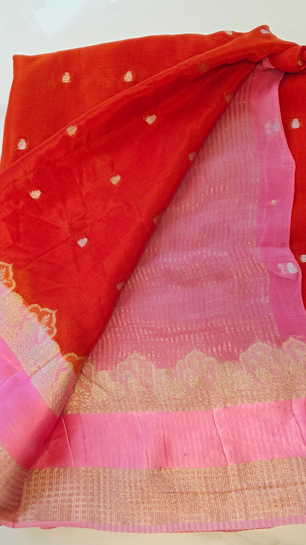 Womens Mysore Silk Saree with Designer Blouse
