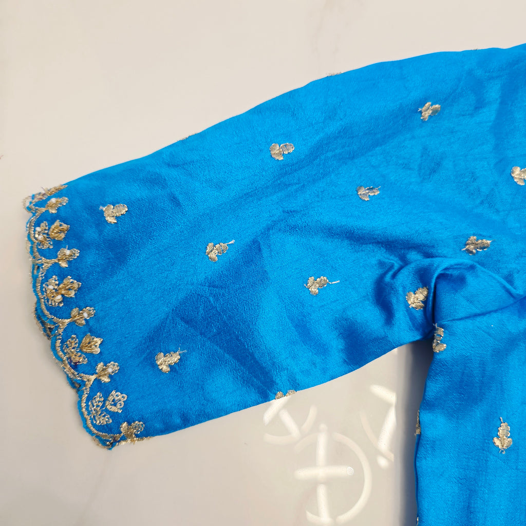 Beautiful Pink Crape silk Saree With Cutwork Border and Jacket Style blouse