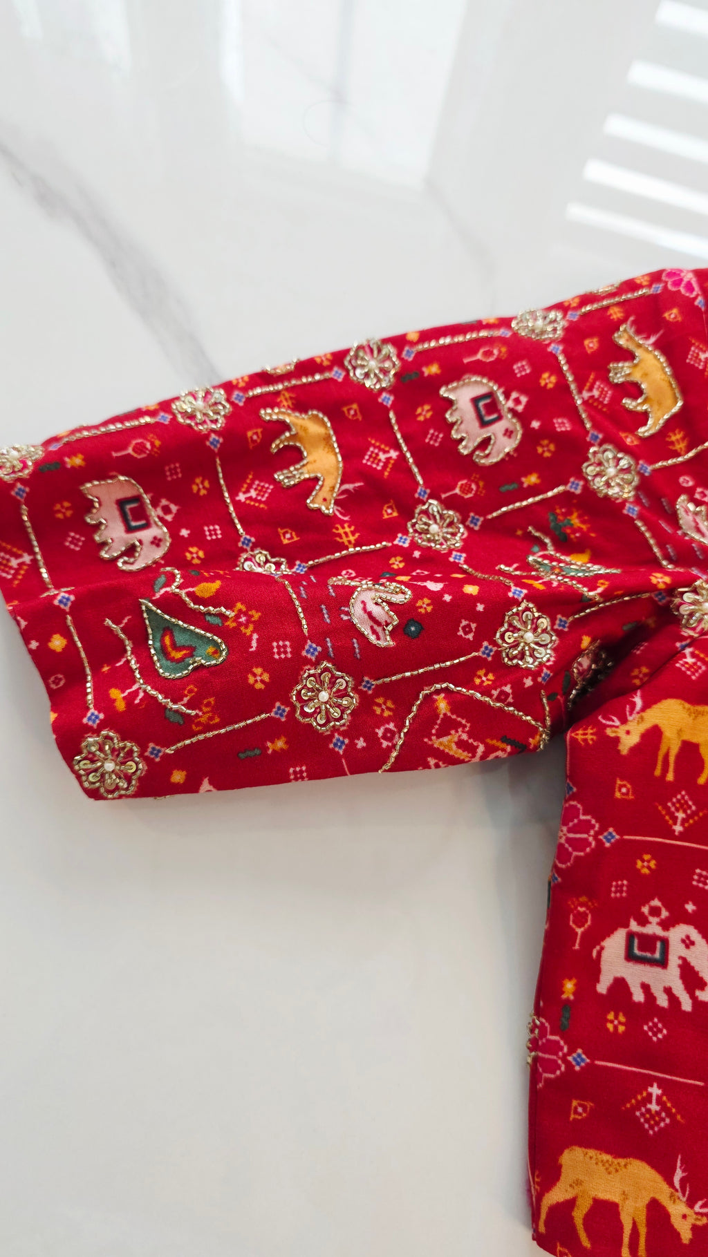 Patola Maggam Arbeitsblusen