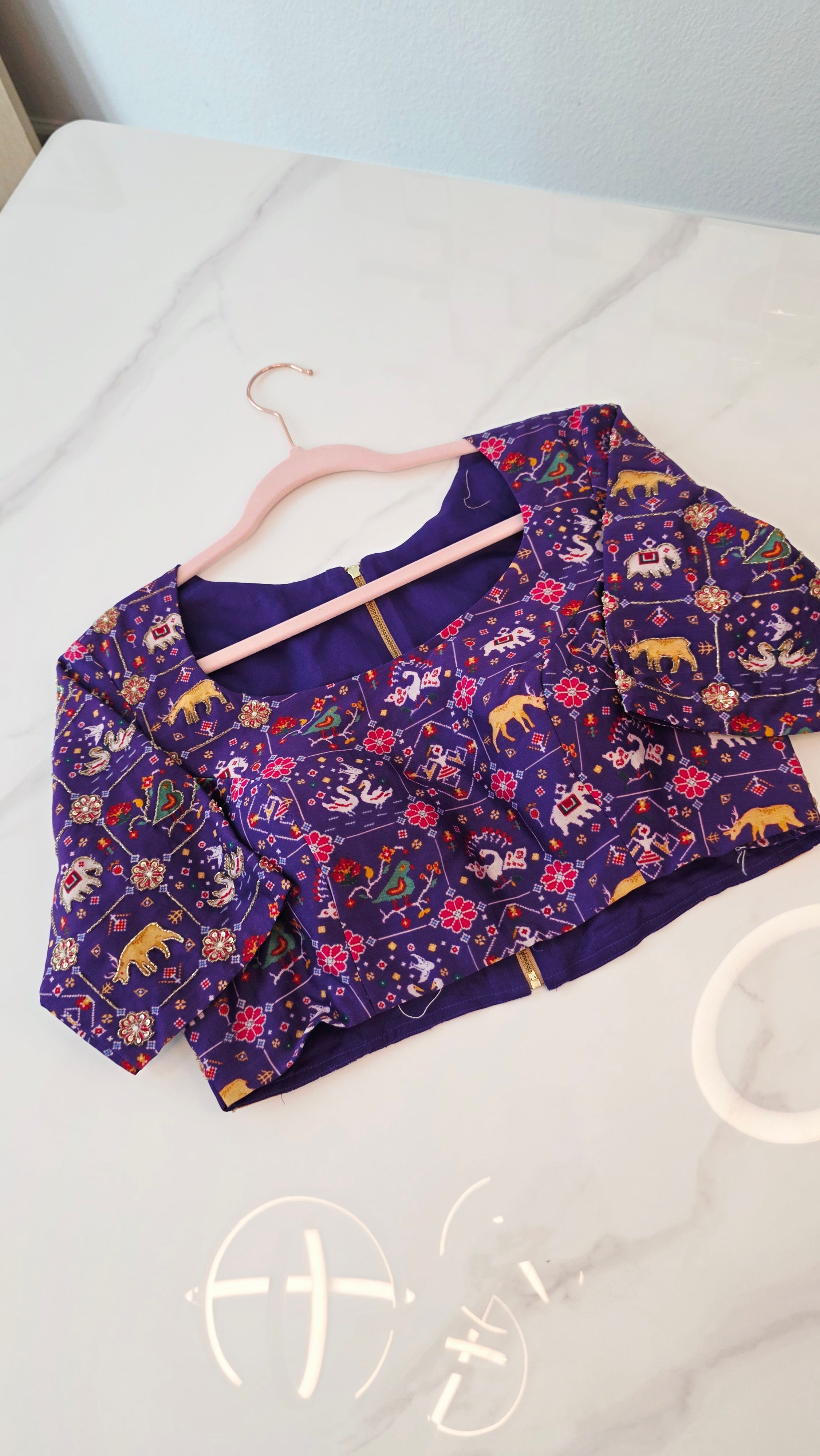 Patola Maggam Arbeitsblusen