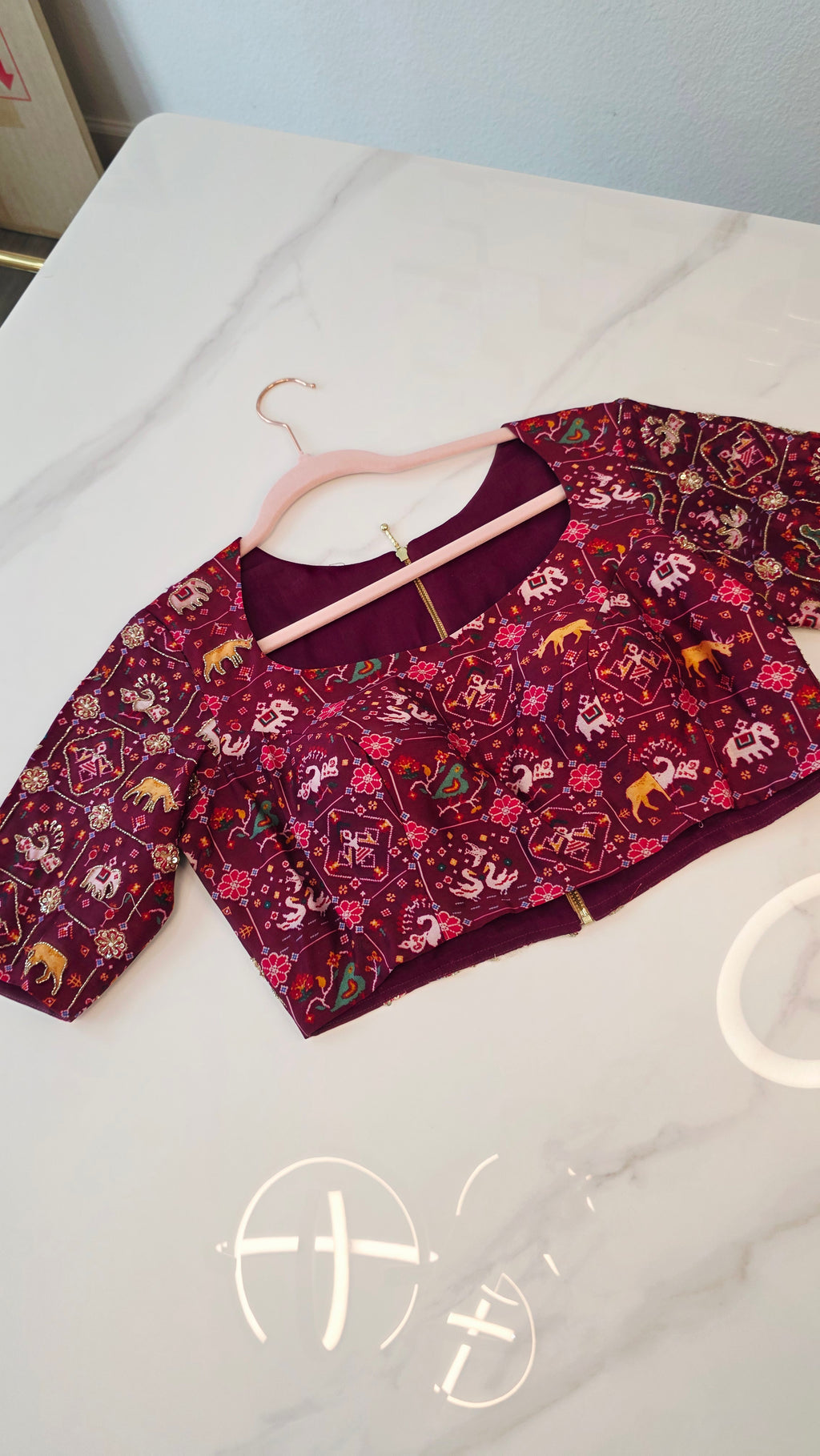 Patola Maggam Arbeitsblusen