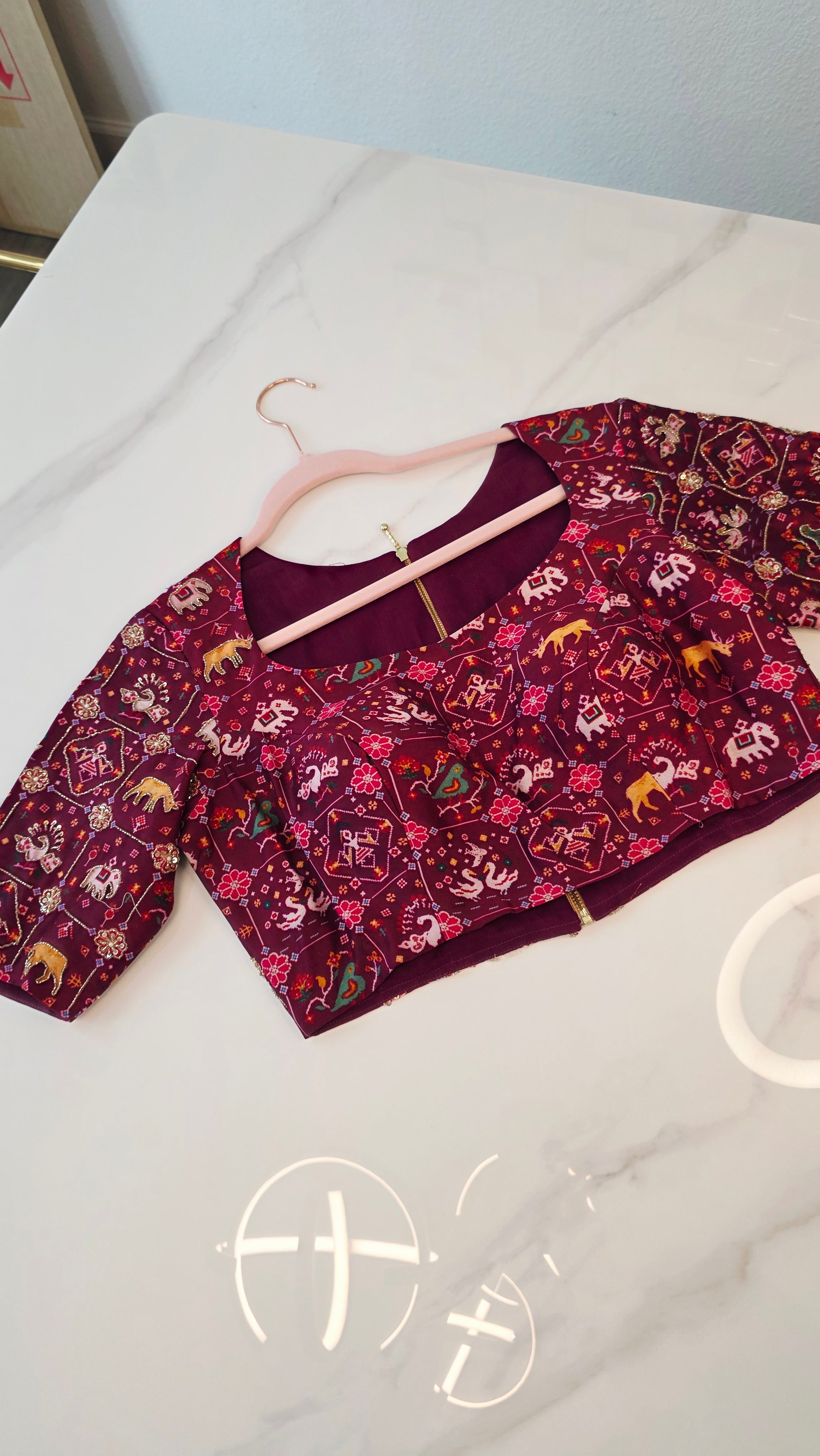 Patola Maggam Arbeitsblusen