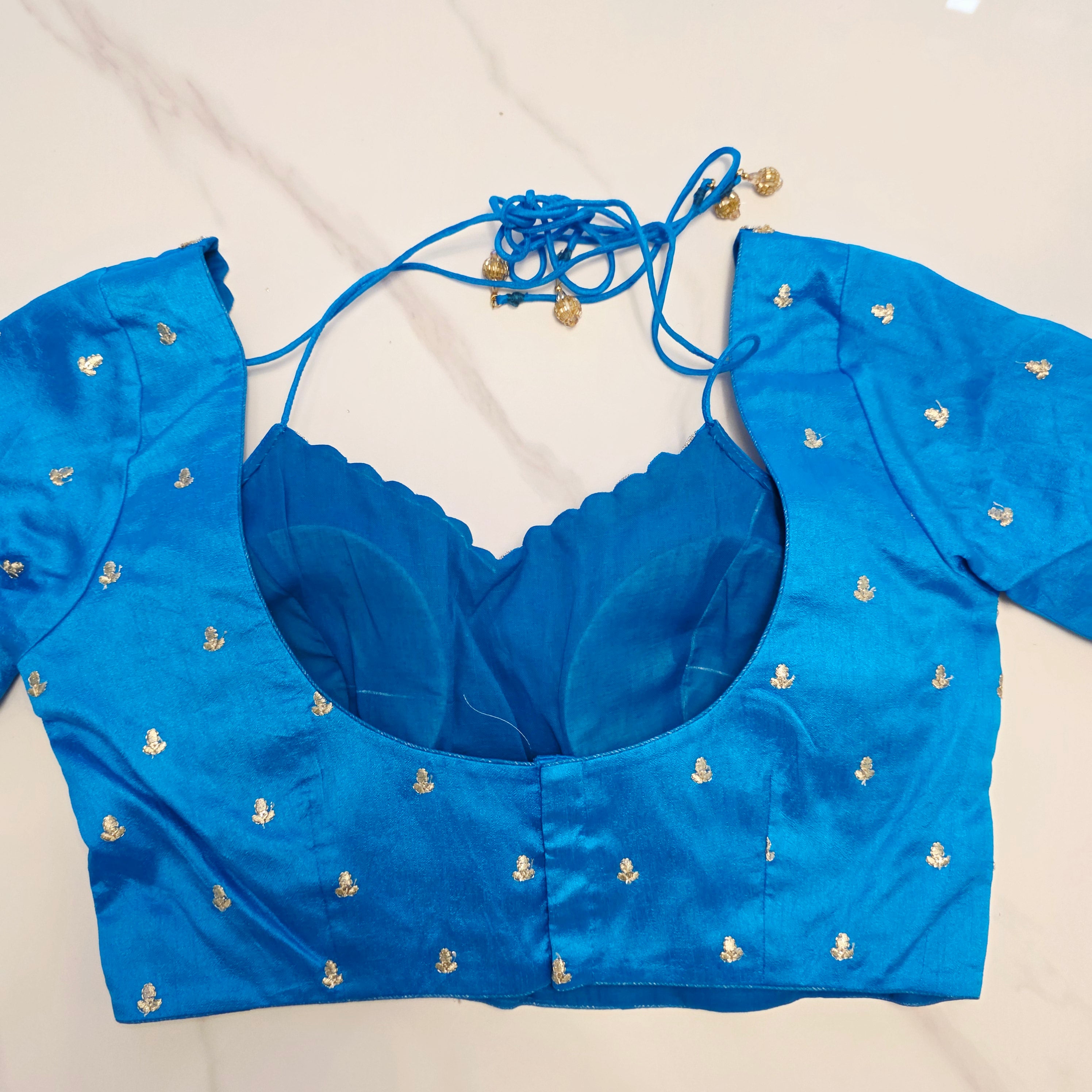 Beautiful Pink Crape silk Saree With Cutwork Border and Jacket Style blouse