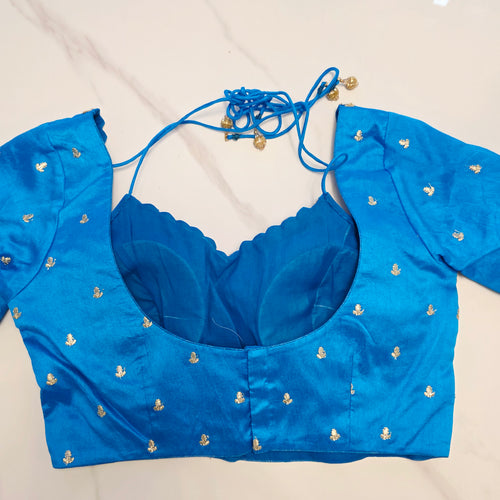 Beautiful Pink Crape silk Saree With Cutwork Border and Jacket Style blouse