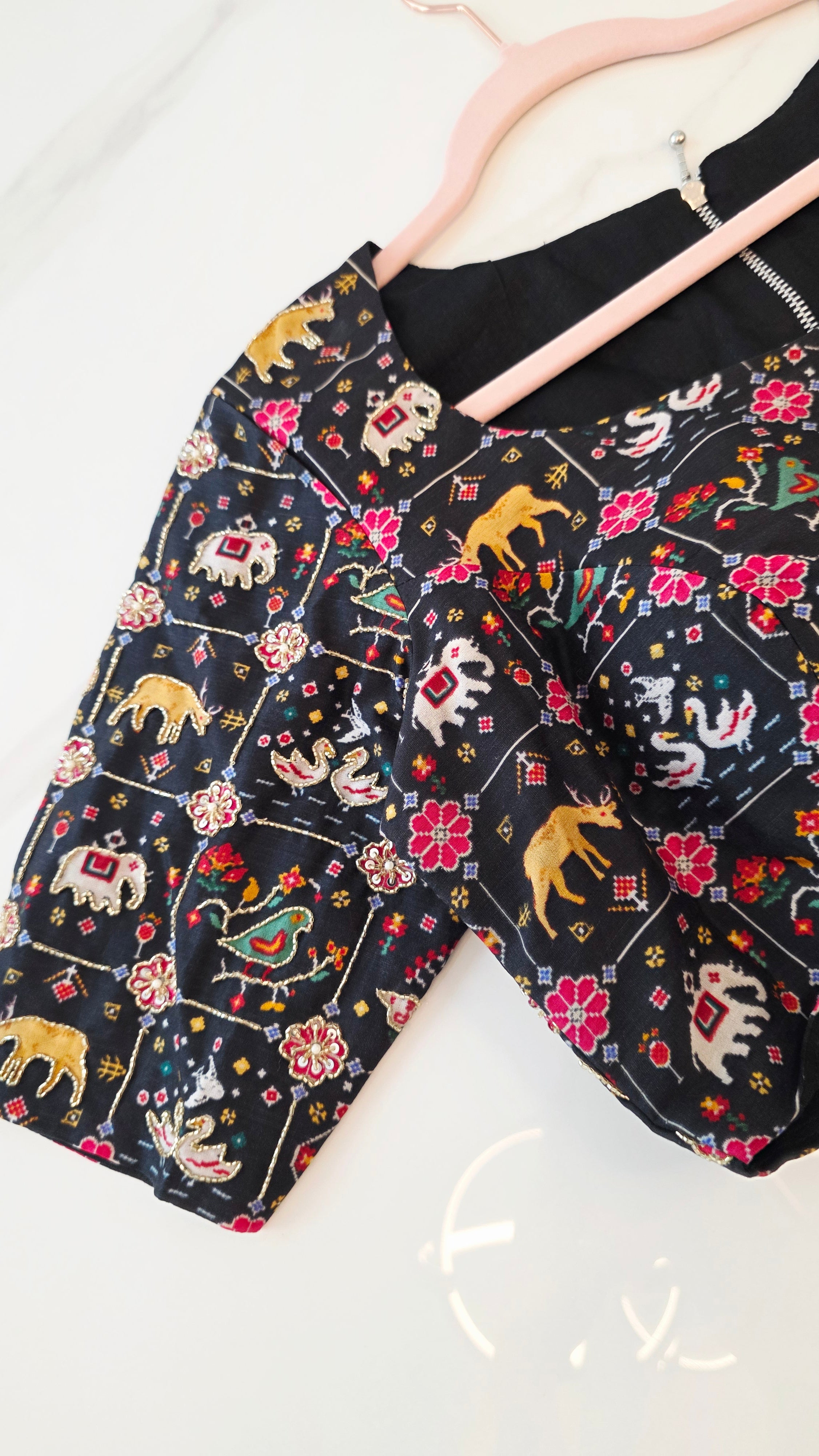 Patola Maggam Arbeitsblusen