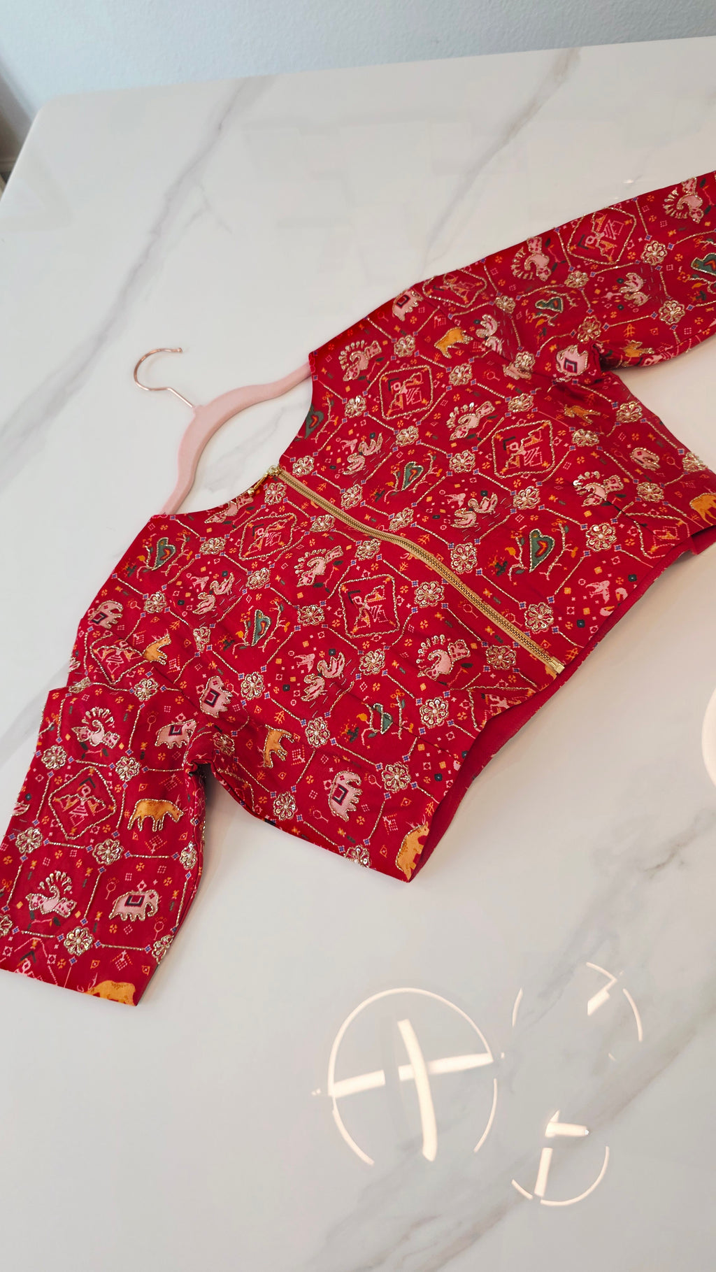 Patola Maggam Arbeitsblusen