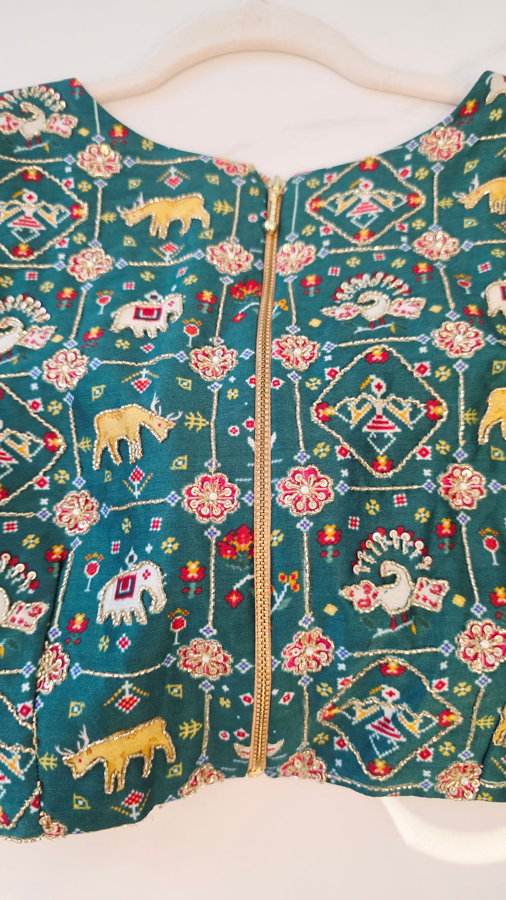 Patola Maggam Arbeitsblusen