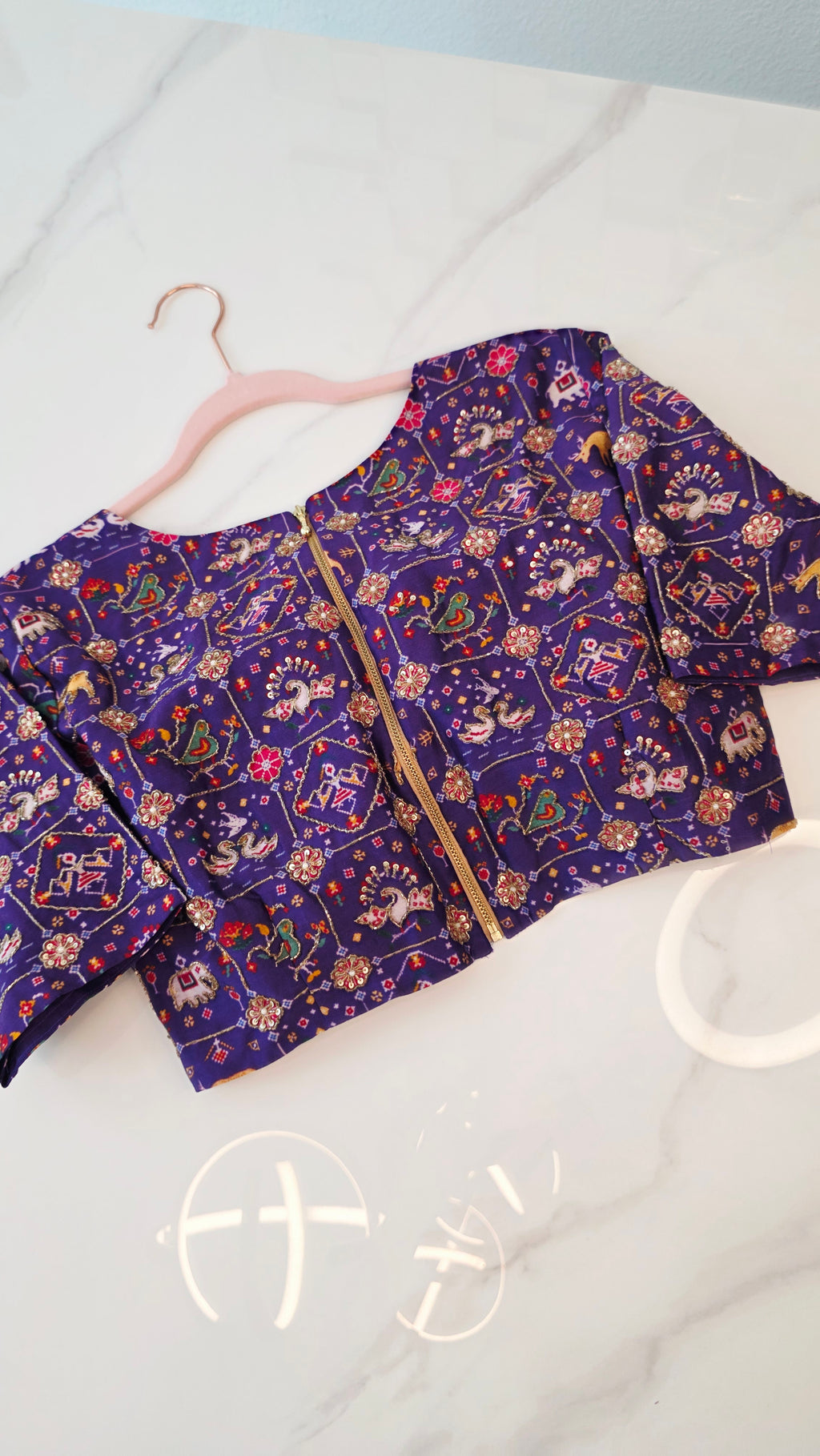 Patola Maggam Arbeitsblusen