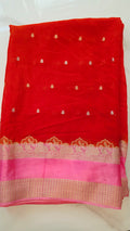 Womens Mysore Silk Saree with Designer Blouse